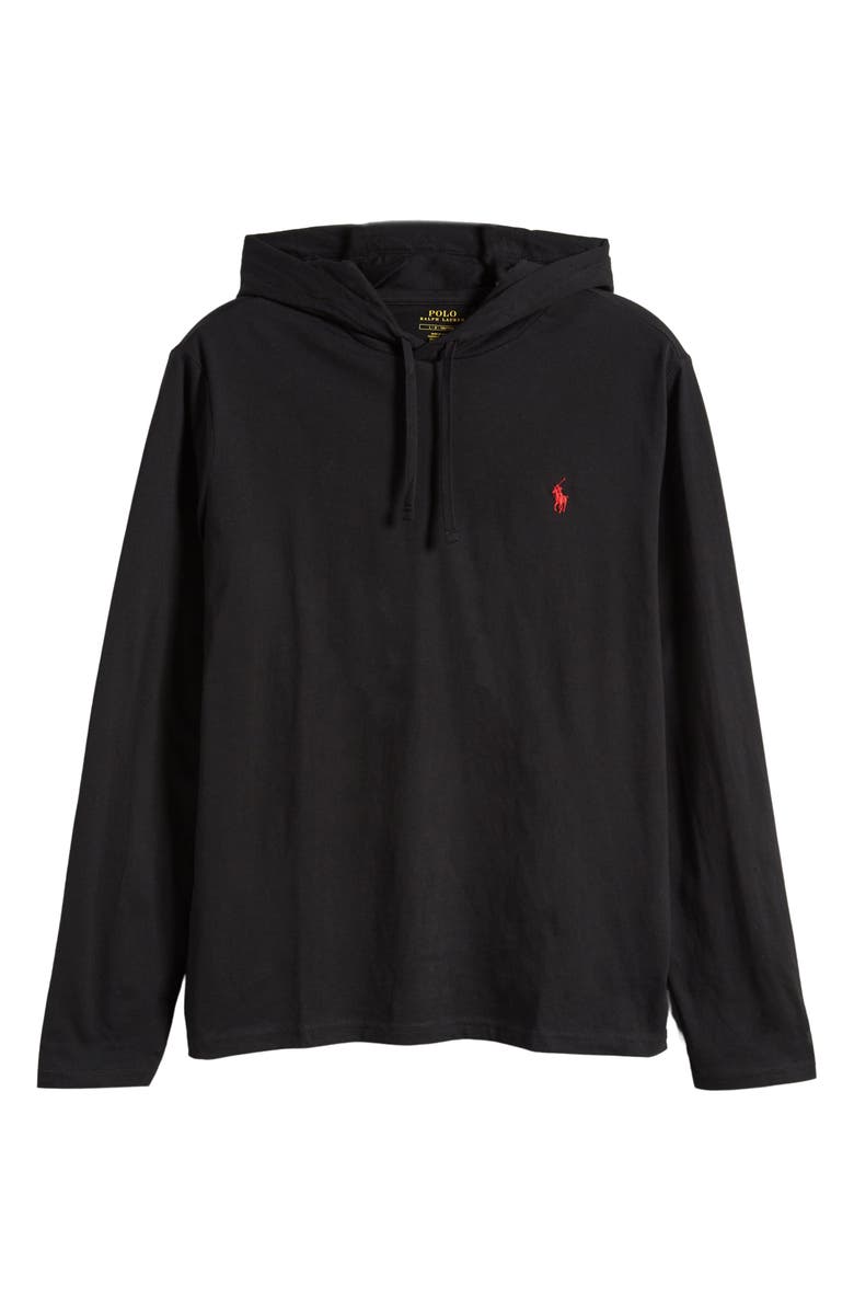 Polo Ralph Lauren Cotton Jersey Hoodie, Alternate, color, 