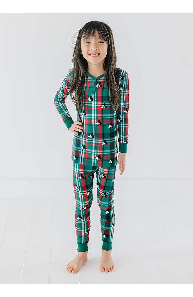 Charlie Lou Baby<sup>®</sup> Steamboat Willie Tartan Pajama Set, Alternate, color, Multicolor