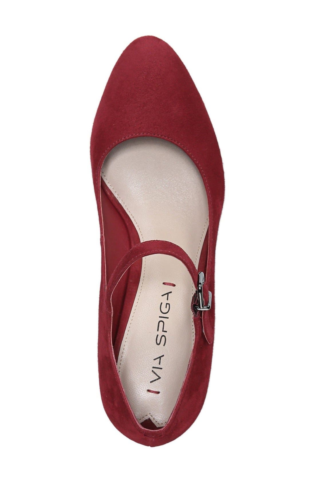 'Deanna' Mary Jane Pump, Alternate, color, POPPY