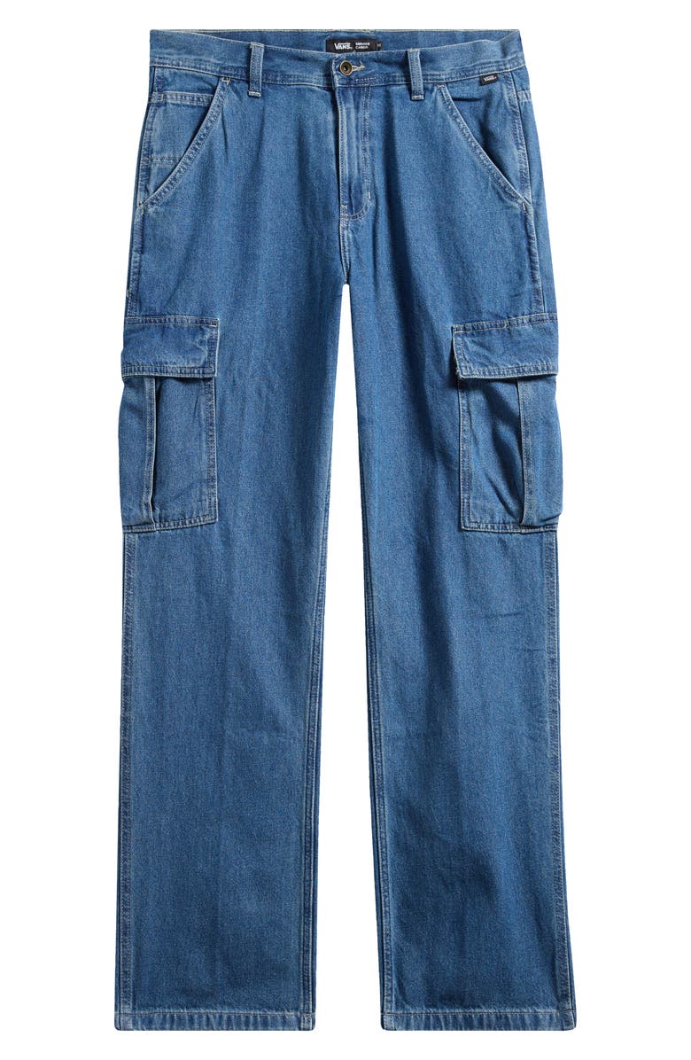 Vans Service Cargo Relaxed Straight Leg Jeans, Main, color, 