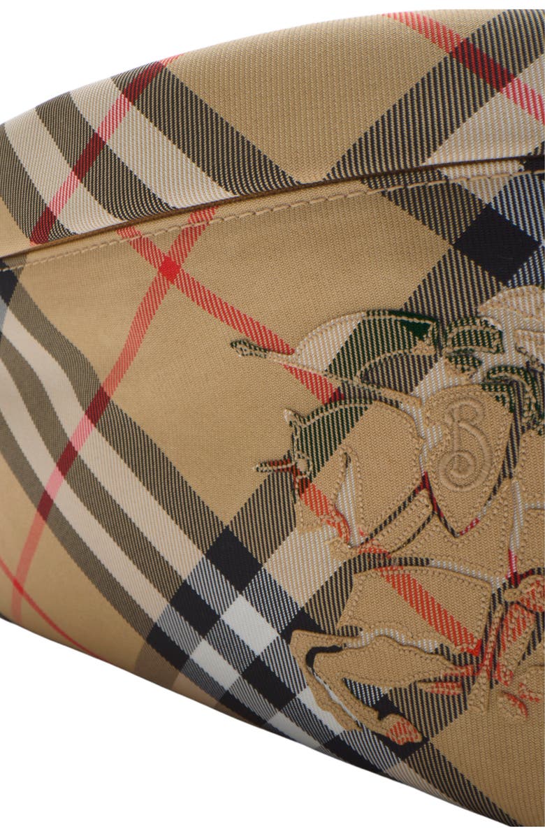 Burberry Check Belt Bag, Alternate, color, Sand