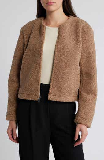 Theory Front Zip Fleece Jacket