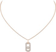 Messika So Move Diamond Pavé 18K Gold Necklace