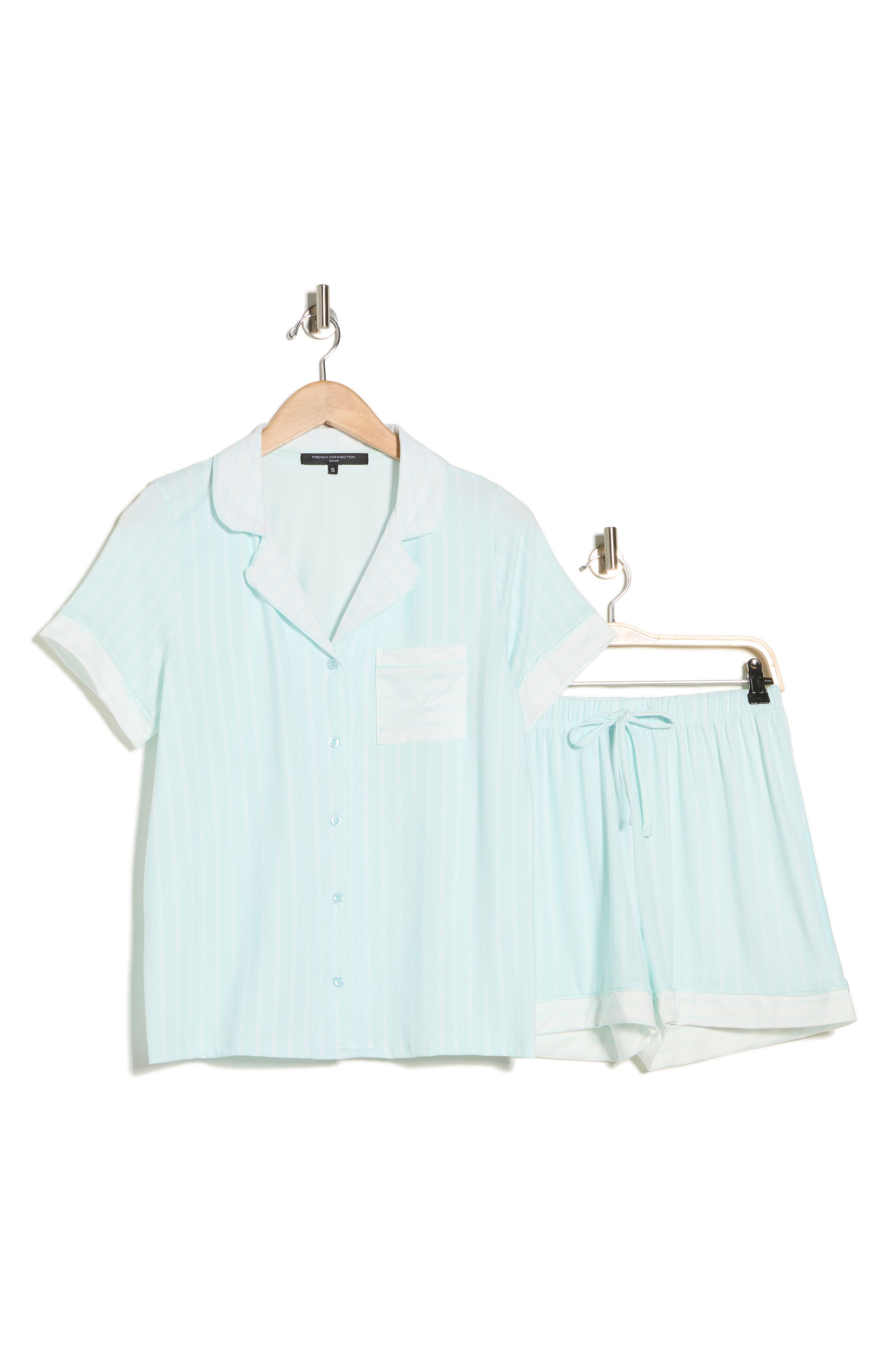 French Connection Stripe Short Pajamas