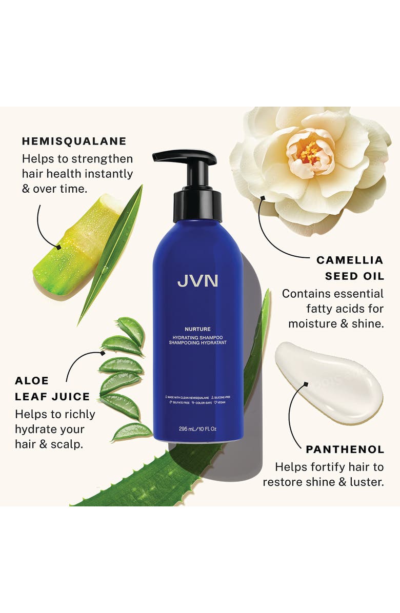 JVN Nurture Hydrating Shampoo, Alternate, color, 