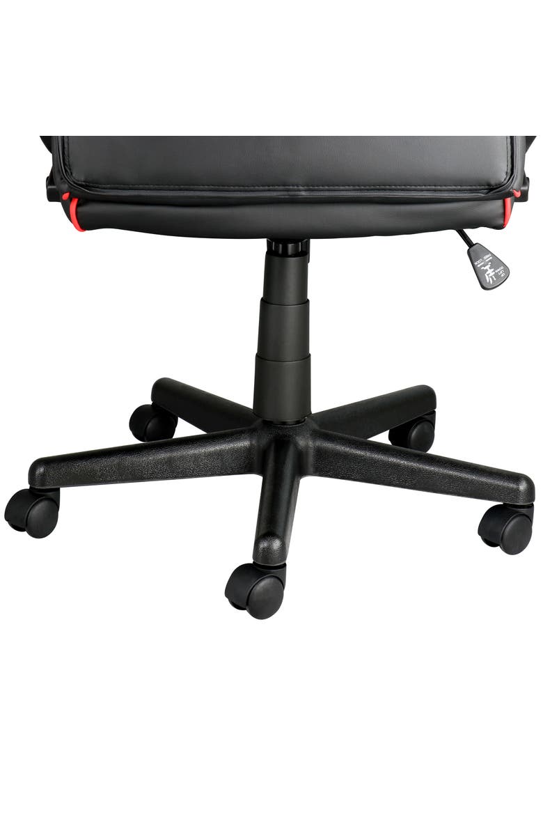 High Back Adjustable Office Chair, Alternate, color, Black