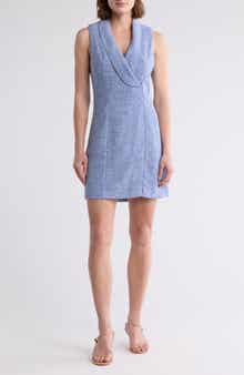 AREA STARS Linda Sleeveless Blazer Dress