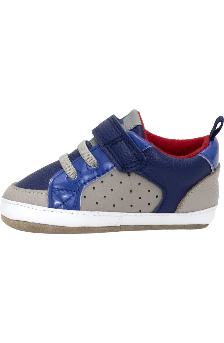 Robeez<sup>®</sup> Jarette Slip On Sneaker, Alternate, color, Navy
