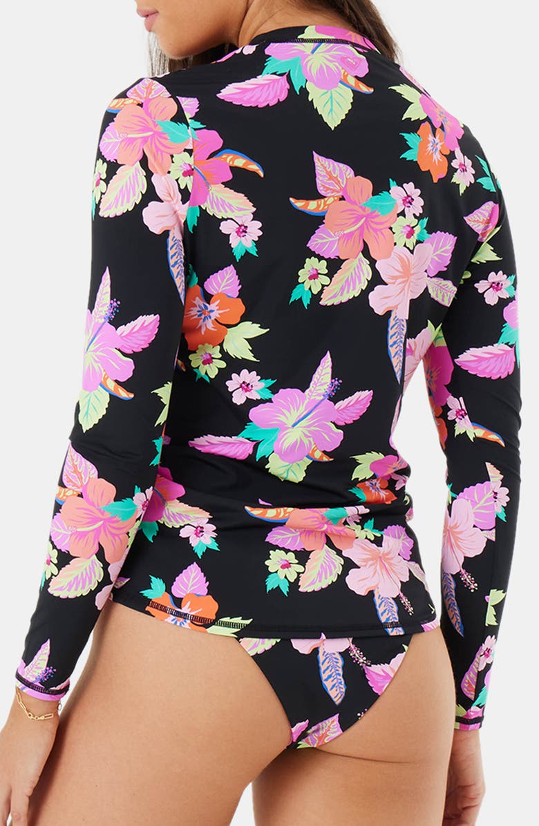 Roxy Wanderlust Sea Skippin Long Sleeve Rashguard Top, Alternate, color,