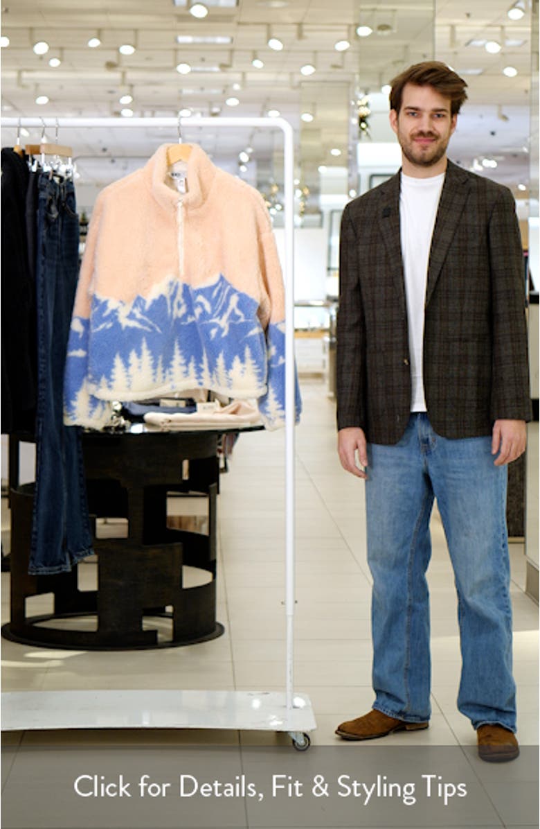 Leona High Pile Fleece Half Zip Pullover, sales video thumbnail