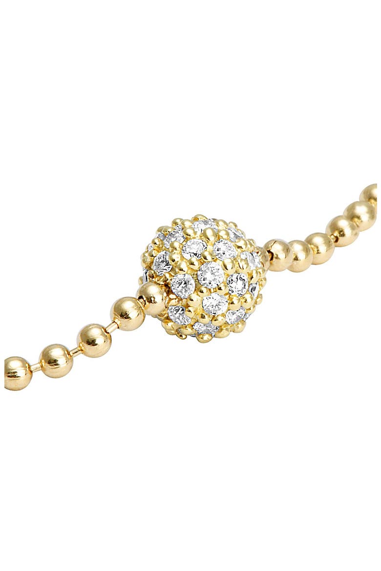 Covet Diamond Pavé Station Bracelet, Alternate, color, GOLD/ DIAMOND