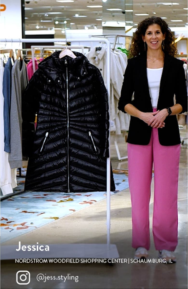 Women's Camea Long Down Puffer Jacket, sales video thumbnail