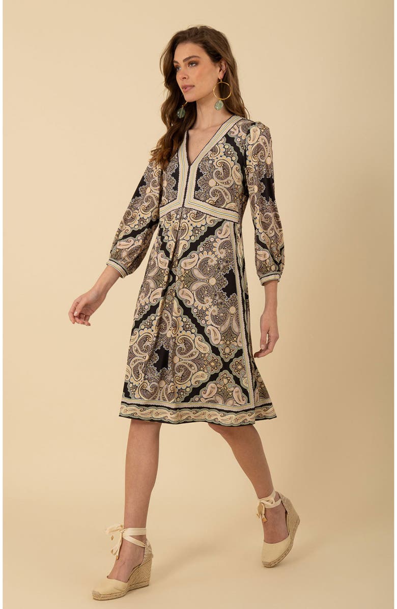 Hale Bob Zariyah Jersey Maxi Dress, Alternate, color, 