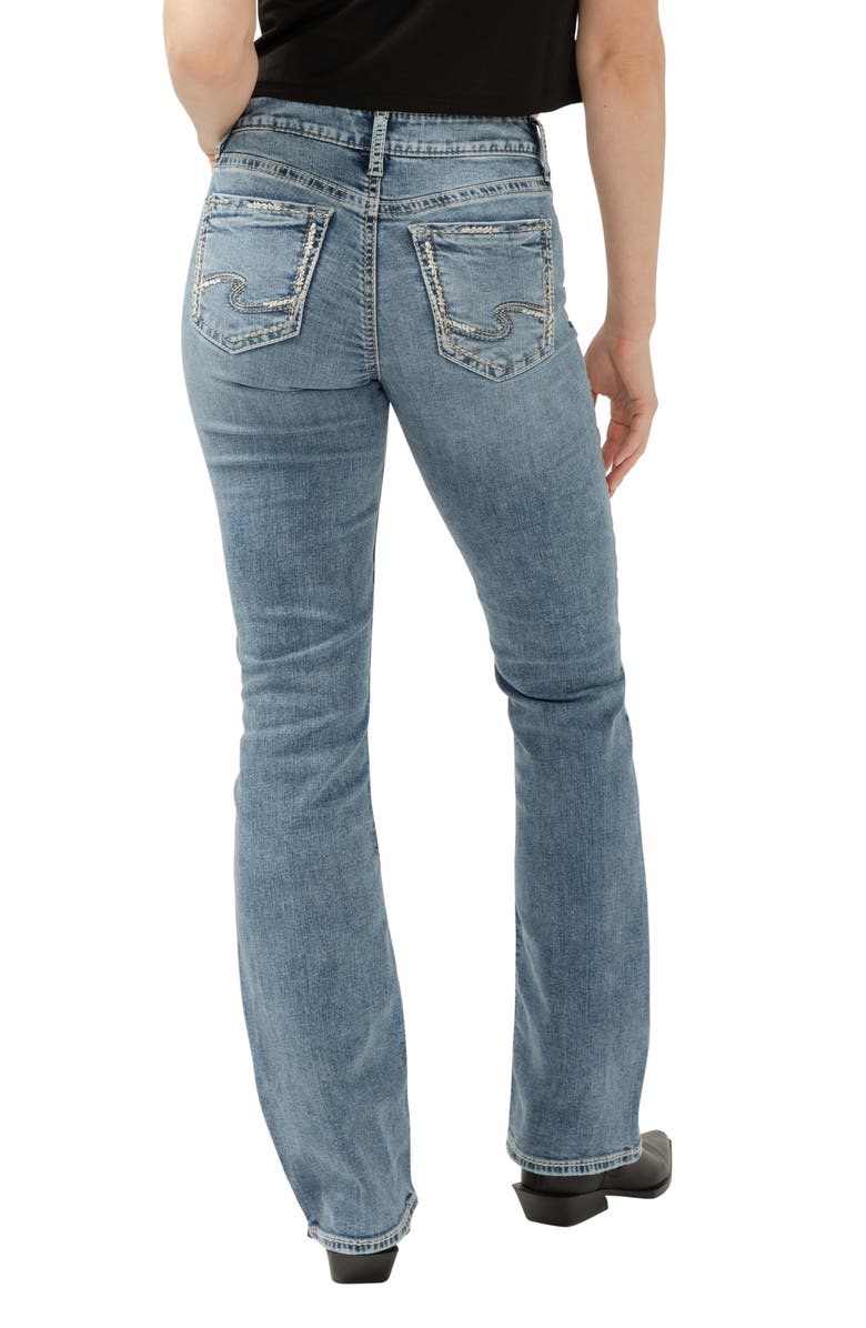 Silver Jeans Co. Suki Curvy Slim Bootcut Jeans, Alternate, color, Indigo