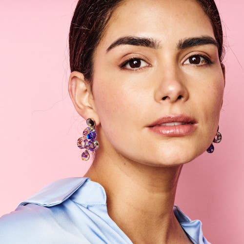 Toolally Mini Batik Earrings In Multi