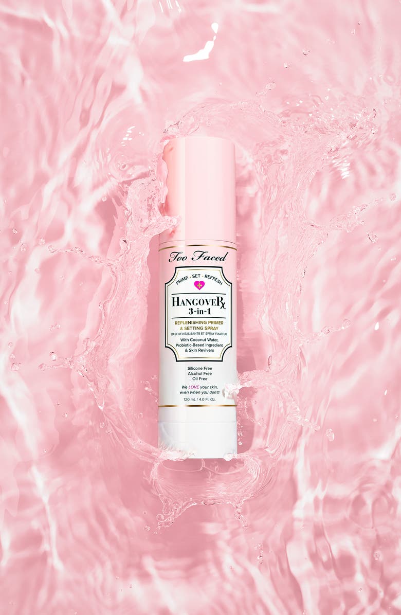Too Faced Hangover 3-in-1 Replenishing Primer & Setting Spray, Alternate, color,