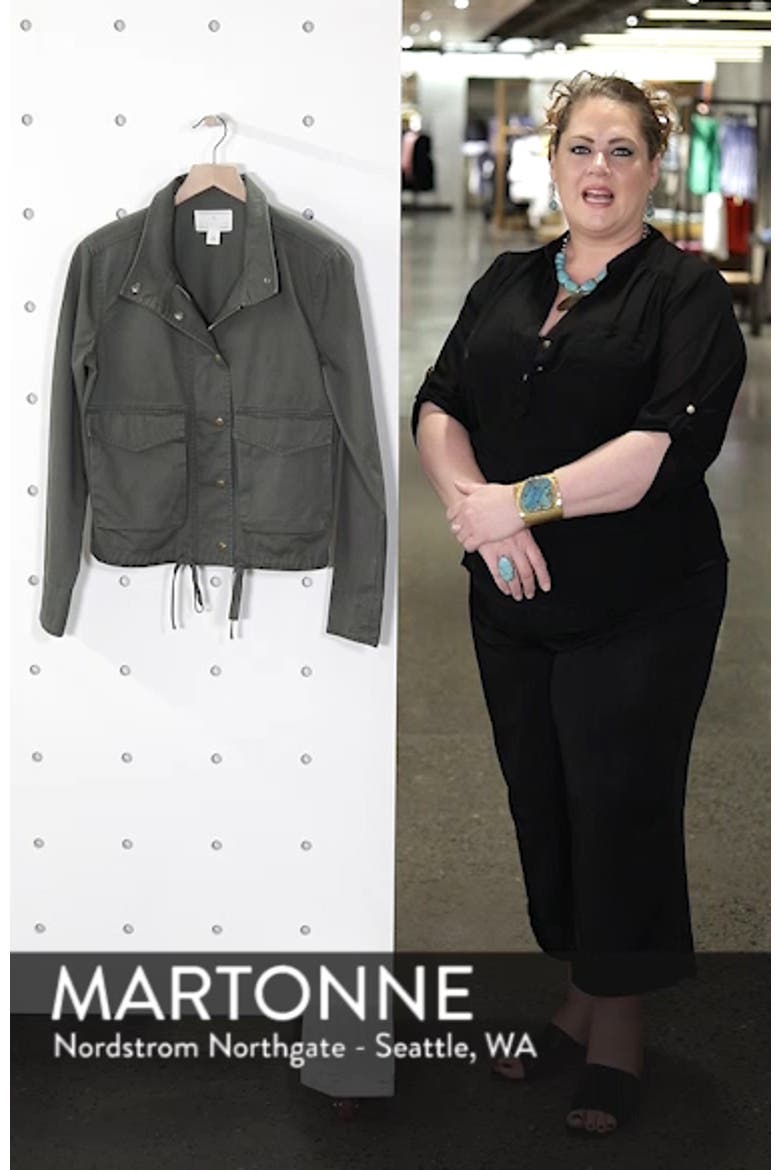 Front Pocket Utility Jacket video
