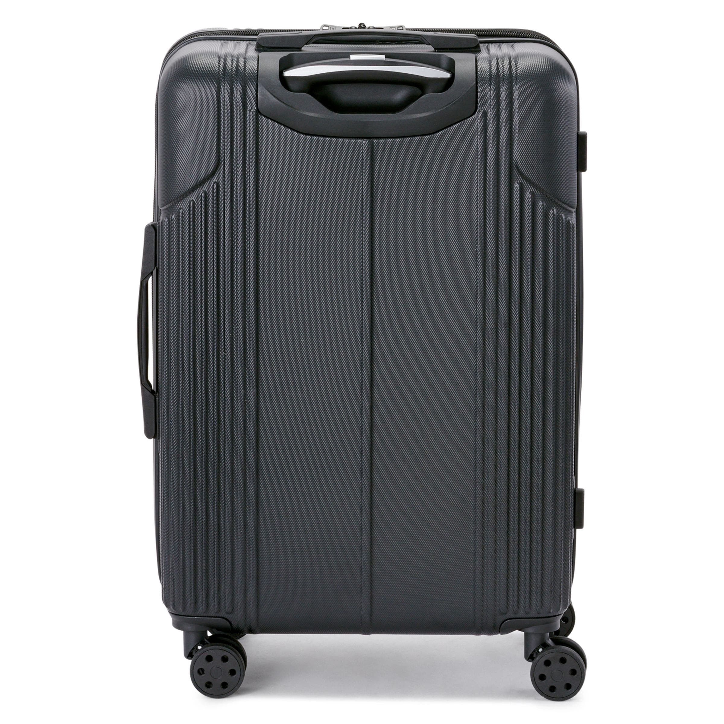 Marc New York Horizon Upright Suitcase, Alternate, color, Black
