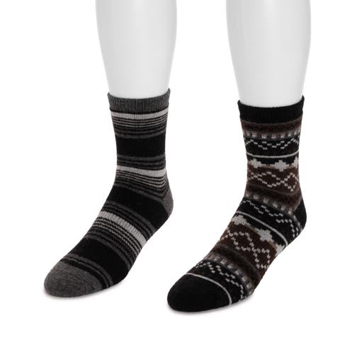 Wool Blend 6" Socks 2 Pair Pack