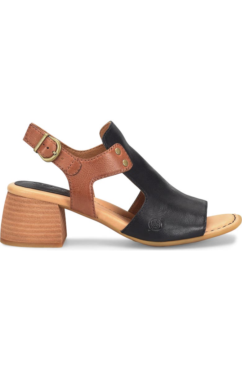 Børn Sylvie Slingback Sandal, Alternate, color, Black Combo