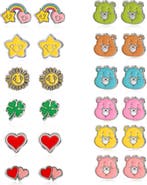 Care Bears Cute Stud Earrings Set of 12