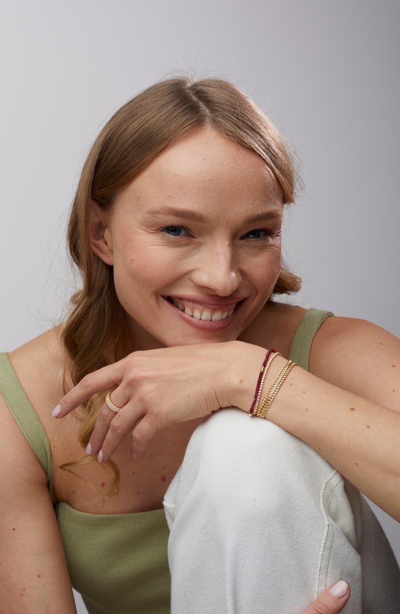 Bony Levy Ofira 14K Gold Double Link Chain Bracelet, Alternate, color, 