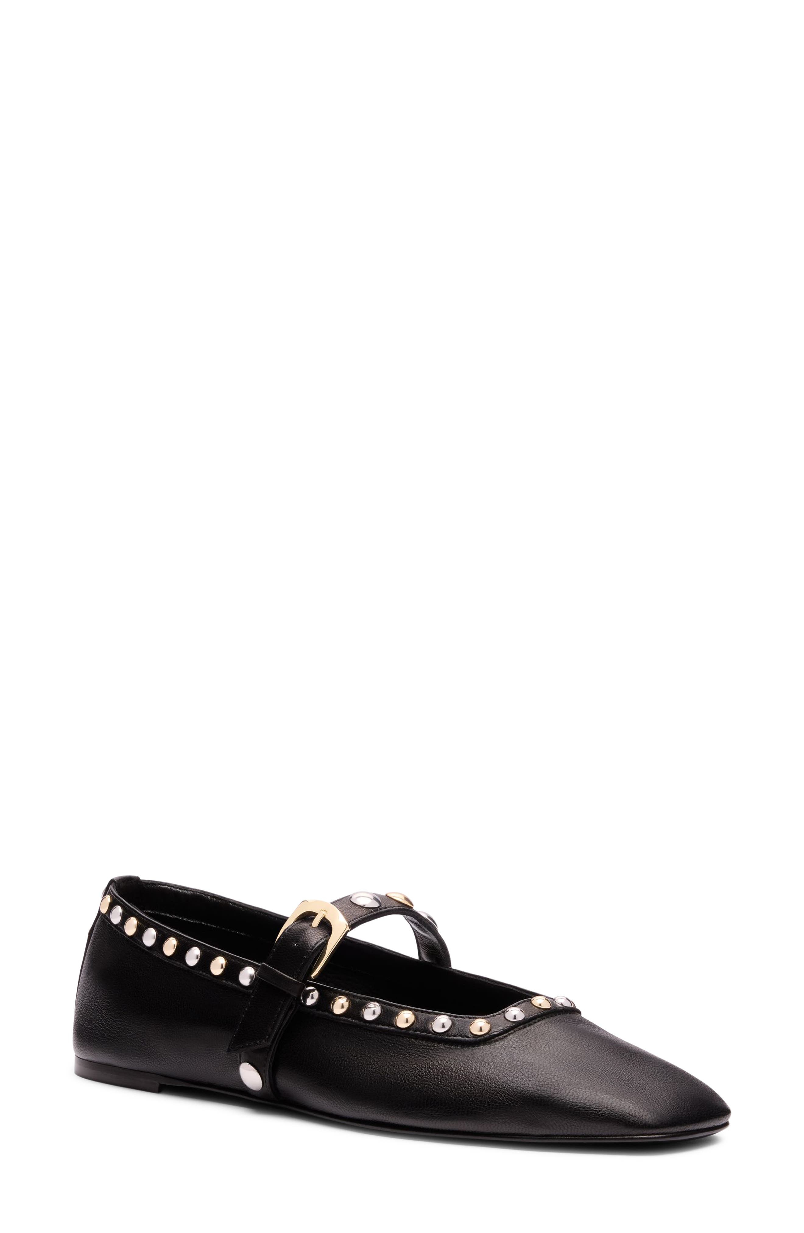 Pry Mary Jane Leather, Main, color, BLACK