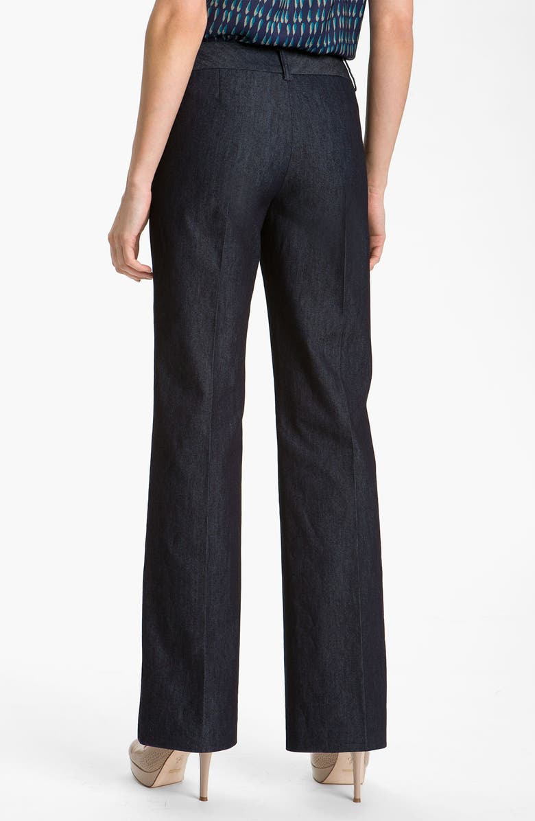 Halogen<sup>®</sup> 'Taylor' Curvy Fit Denim Pants, Alternate, color,
