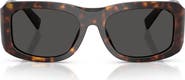 Dolce&Gabbana 57mm Rectangular Sunglasses