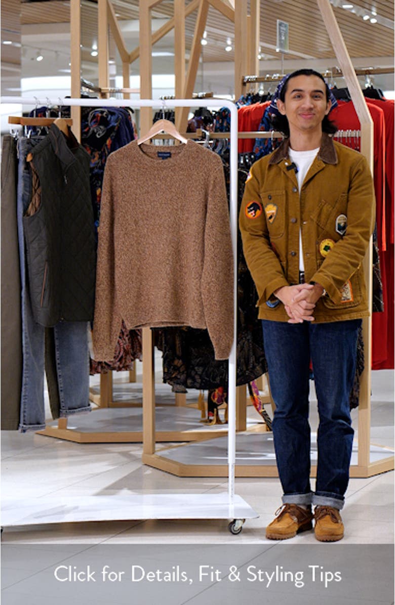 Marled Cashmere Sweater, sales video thumbnail