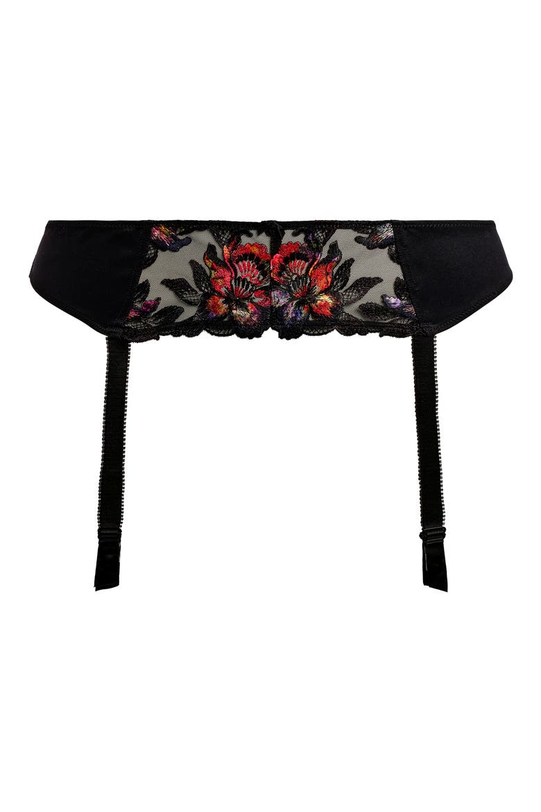 Magdalena Garter Belt, Alternate, color, NOIR