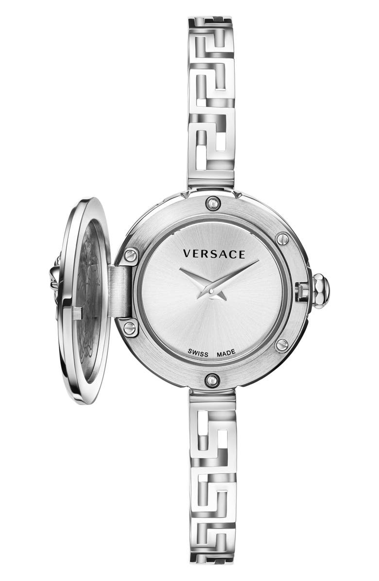 Versace Medusa Secret Bracelet Watch, 25mm, Alternate, color,