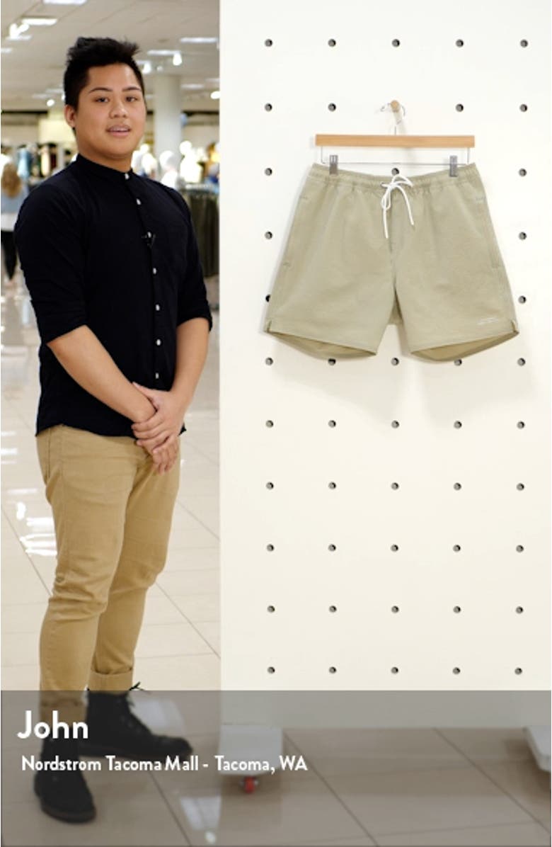 Timothy Stripe Seersucker Shorts, sales video thumbnail