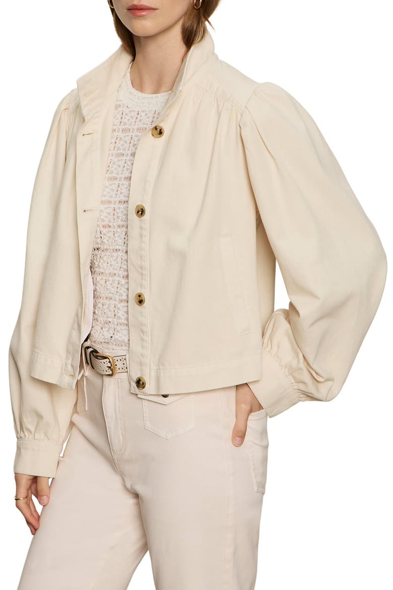 Twill Jacket, Alternate, color, COLLAGEN WHITE