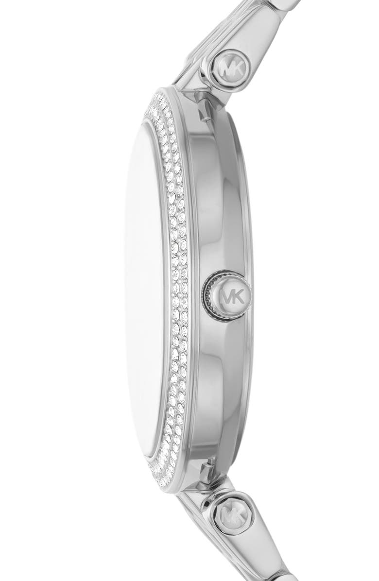 Michael Kors Darci Pavé Crystal Bracelet Watch, 33mm, Alternate, color, 