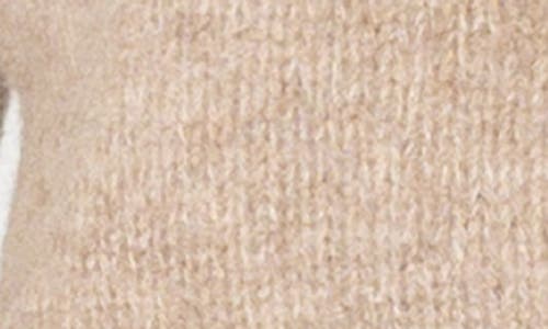 Gibsonlook Fair Isle Mock Neck Sweater In Brown