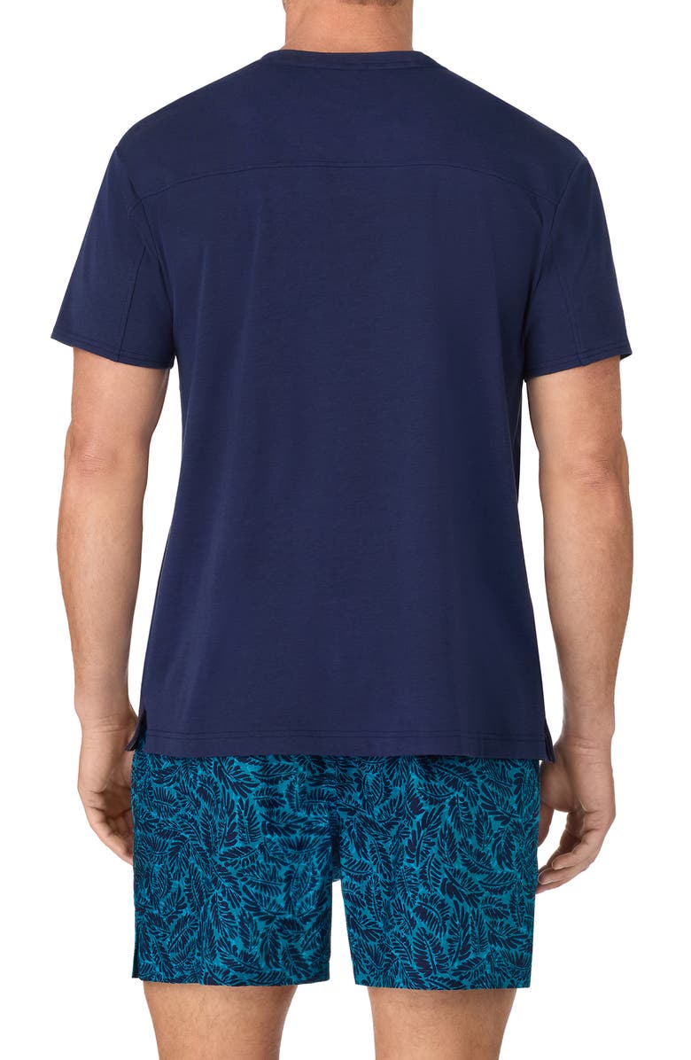 Tommy Bahama Cotton Blend Pajama Henley, Alternate, color, 