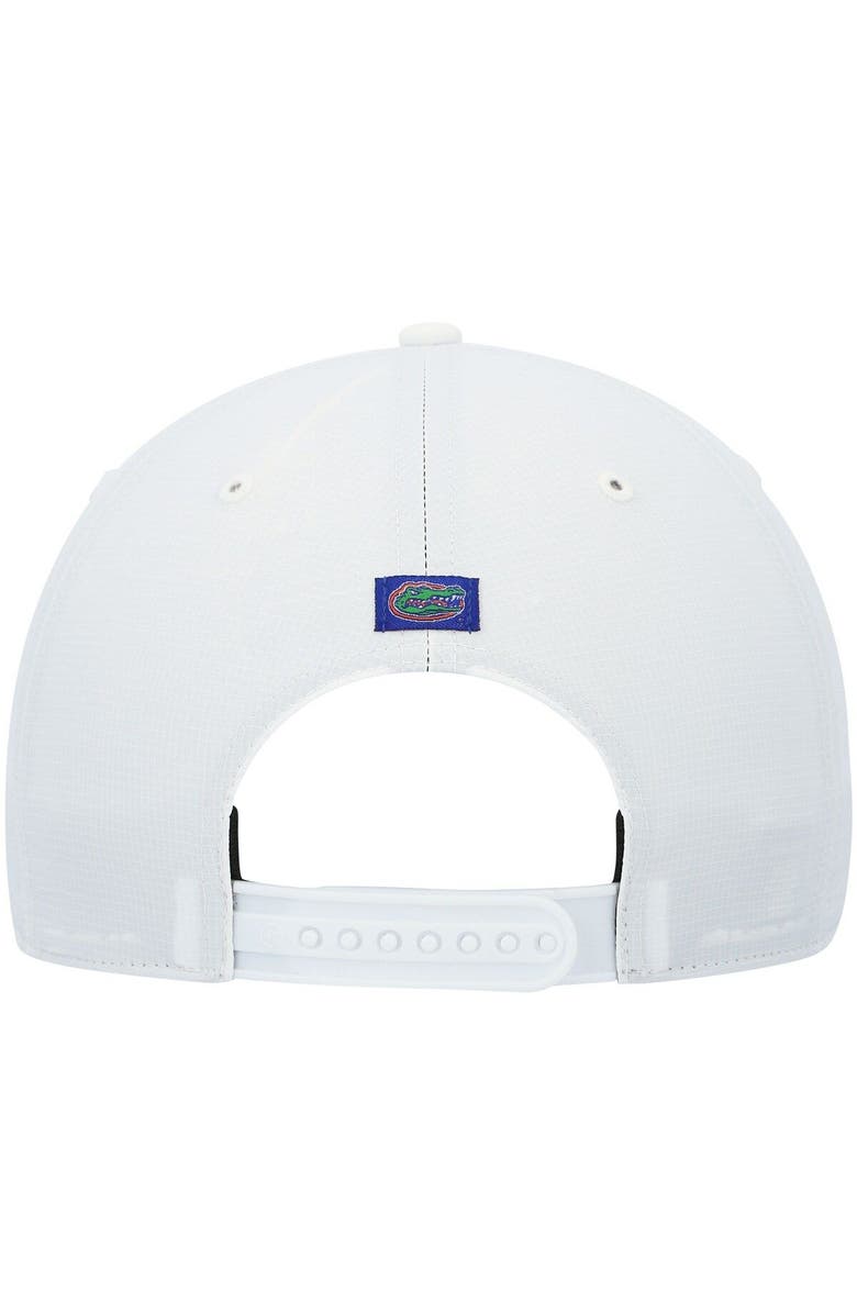 '47 Men's '47 White Florida Gators Stars and Stripes Flag Flutter Hitch Snapback Hat, Alternate, color, White