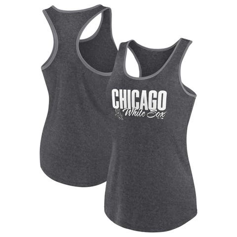 Women's Profile Black Chicago White Sox Plus Size Tank Top