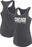 PROFILE Women's Profile Black Chicago White Sox Plus Size Tank Top