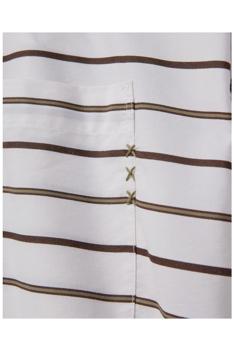 Oversize Button-Up Shirt, Alternate, color, SUGAR SWIZZLE STRIPE