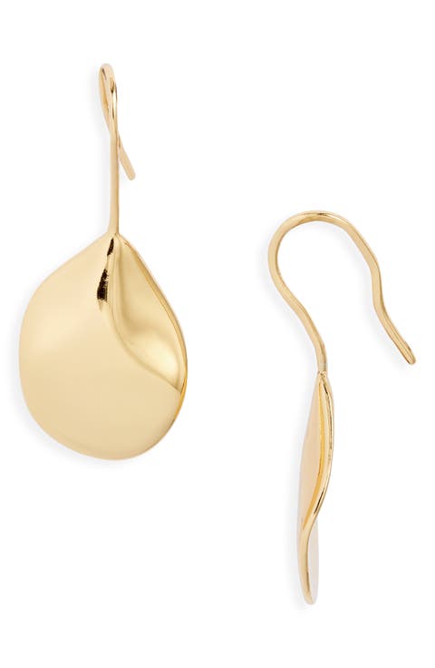 Demi Fine Organic Petal Earrings