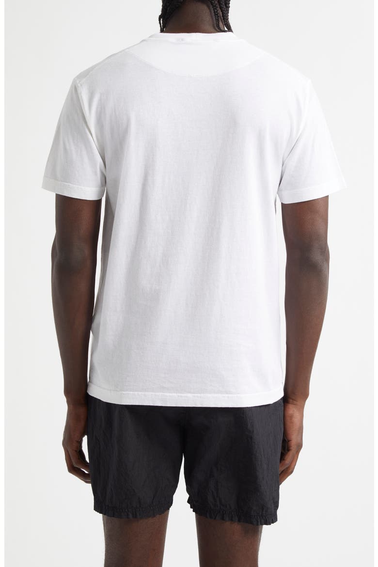 Compass Logo Patch Organic Cotton Pocket T-Shirt, Alternate, color, WHITE