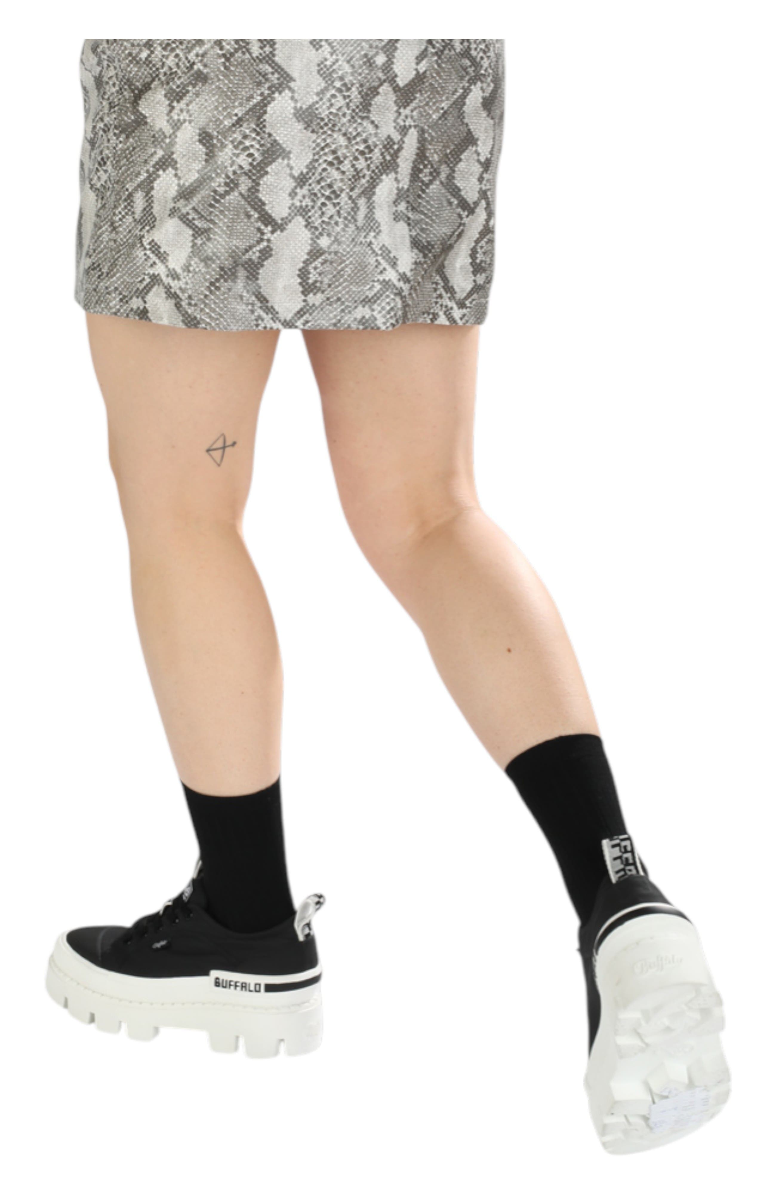 Buffalo Boots Raven Lo Sneaker, Alternate, color, Black