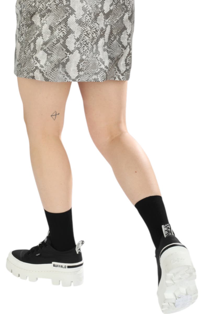 Buffalo Boots Raven Lo Sneaker, Alternate, color, Black