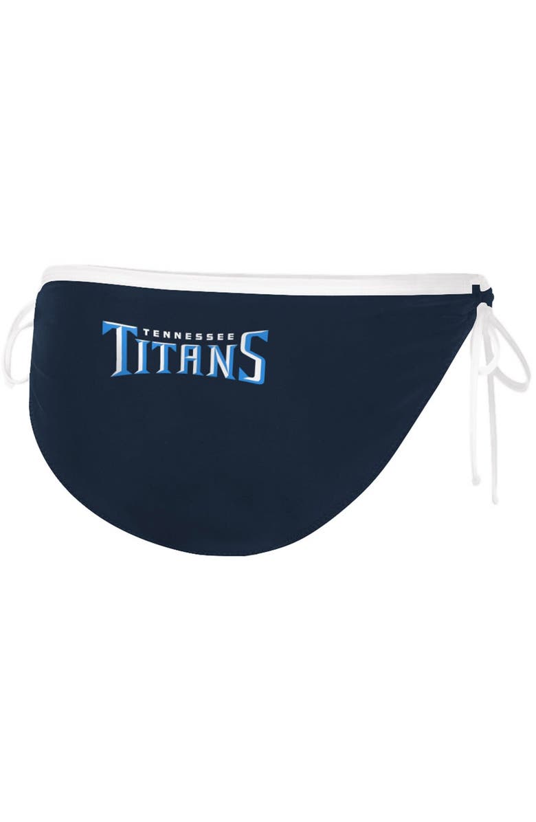 G-III 4HER BY CARL BANKS Women's G-III 4Her by Carl Banks Navy Tennessee Titans Perfect Match Bikini Bottom, Alternate, color, Navy