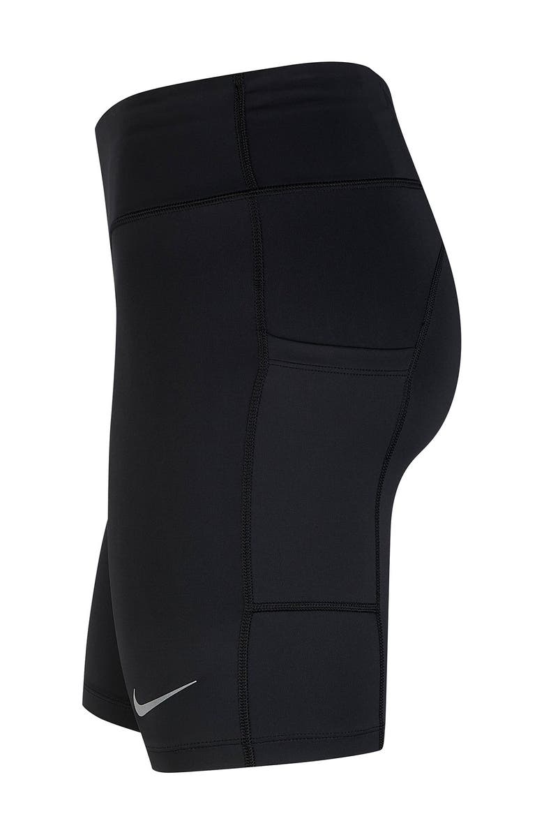 Nike Fast Walk High Waisted Biker Shorts, Alternate, color, 