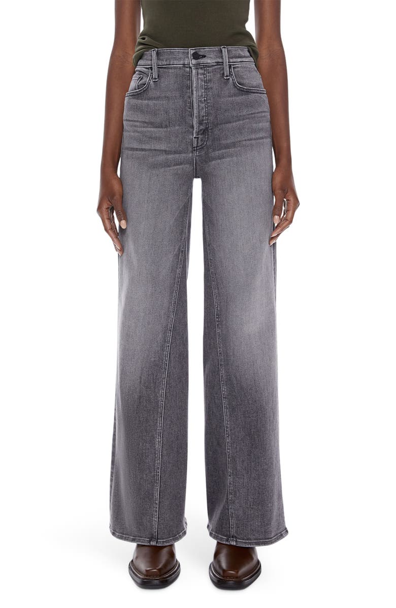 MOTHER The Enchanter Sneak Wide Leg Jeans, Main, color,