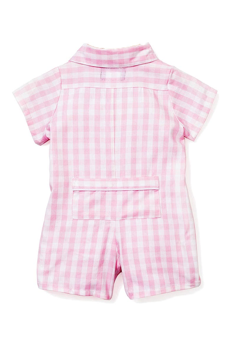 Pink Gingham Summer Romper, Alternate, color, PINK
