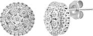 EFFY Diamond Cluster Stud Earrings
